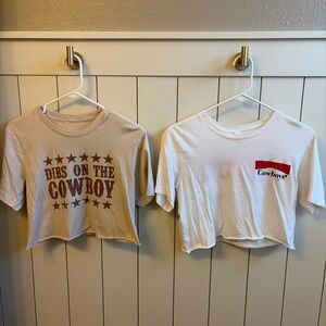 Western graphic tee set